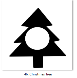 * Christmas Theme Decals #31-48