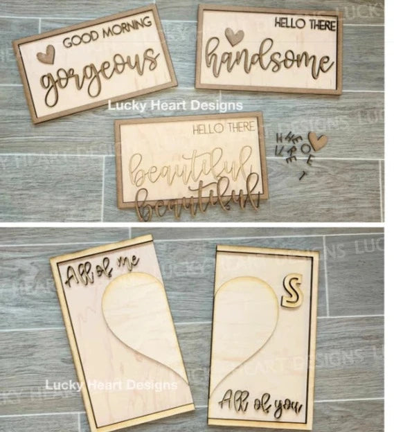 Laser-Cut Crafts Sign