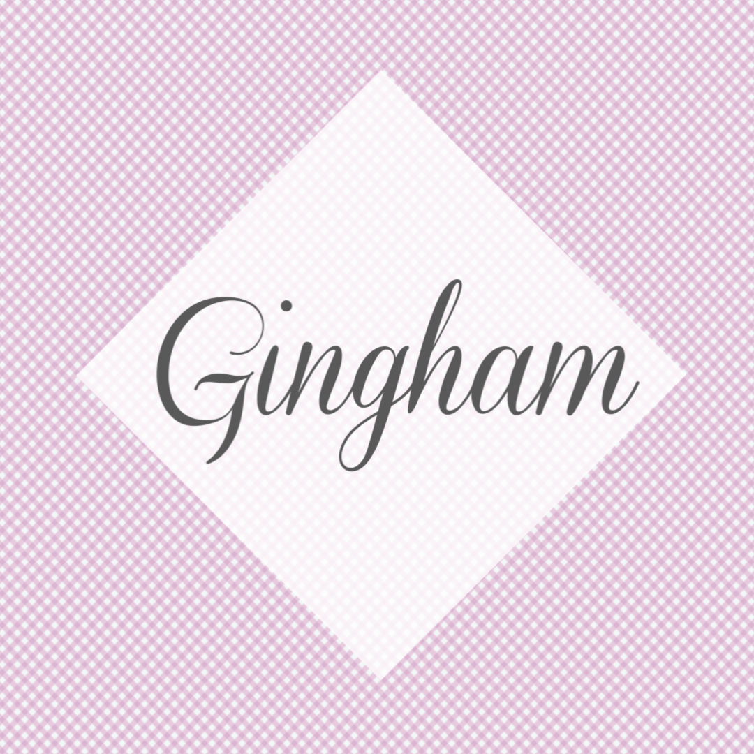 *Gingham Vinyl Collection (GING)