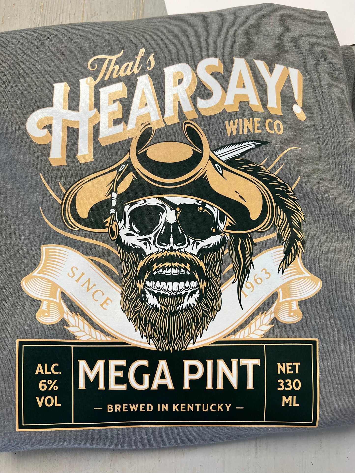 * Hearsay Wine Co Decal