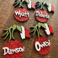 Personalized Grinch Ornament
