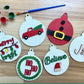 Wooden Ornaments Christmas