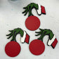 Personalized Grinch Ornament