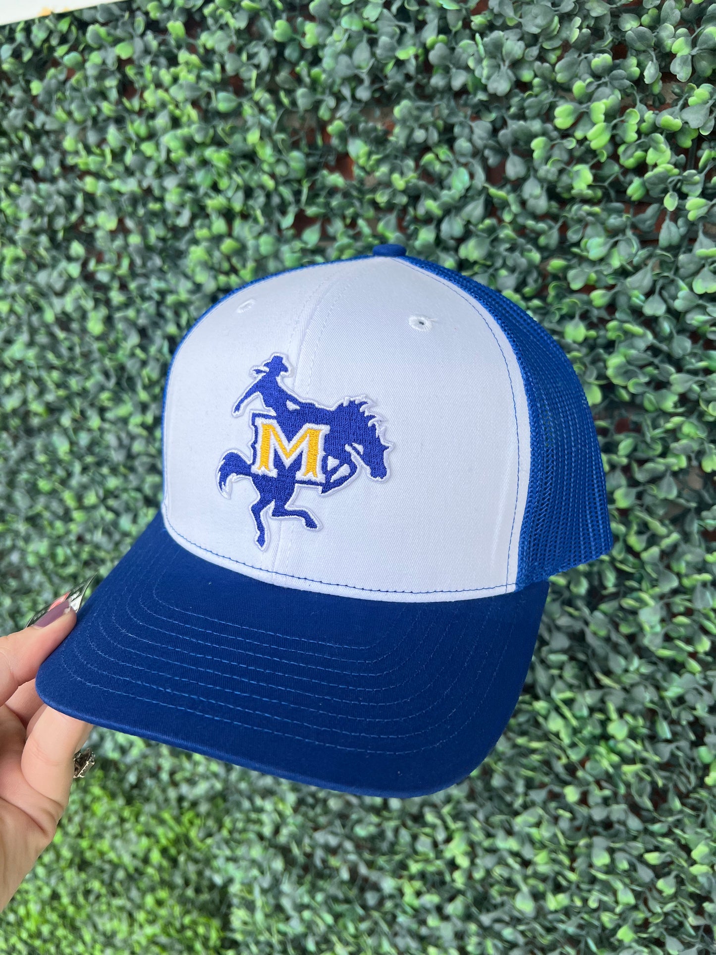 McNeese Embroidered Logo Trucker Hat