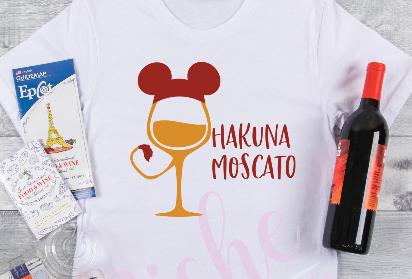 * Lion King Drinking Wine Decal