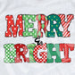 * Merry & Bright Decal