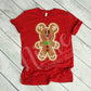 * Mouse ear Gingerbread Man Decal