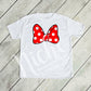 * Girl Mouse Bow Decal
