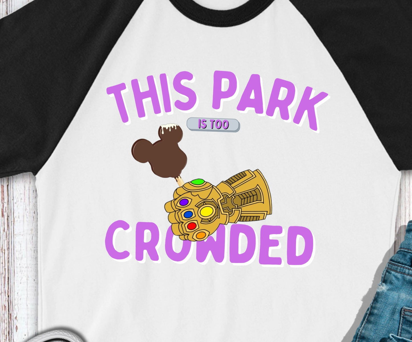 * This Park is Crowded Decal