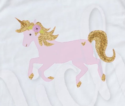 * Pink Body Unicorn Decal