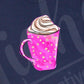 * Pink Mug Latte Decal