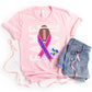 * Pink Ribbon Game Day COWBOYS Decal