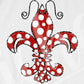 * Polka Dot Crawfish Decal