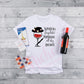 * Mary Poppins Drinking Wine Decal