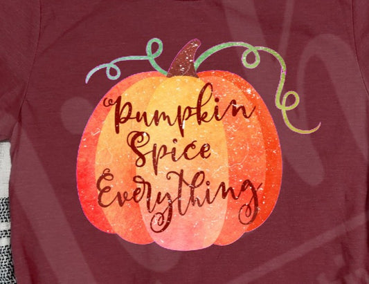 * Pumpkin Spice Everything Decal