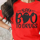 * Say Boo to Drugs Decal