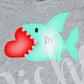 *Shark Valentine Decal