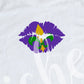 *Fleur Lips Angle Decal