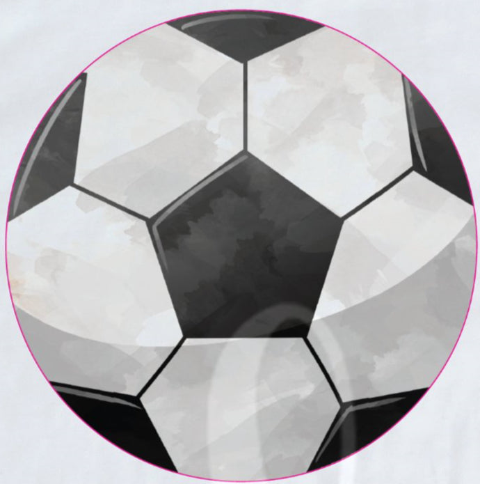 *Soccer Ball Watercolor Decal
