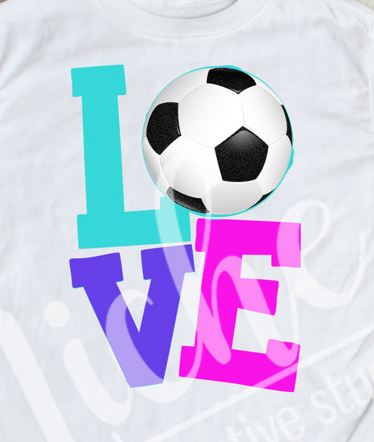 *Soccer Love Decal