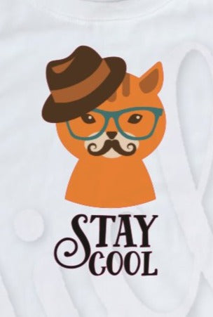 * Stay Cool Cat Decal