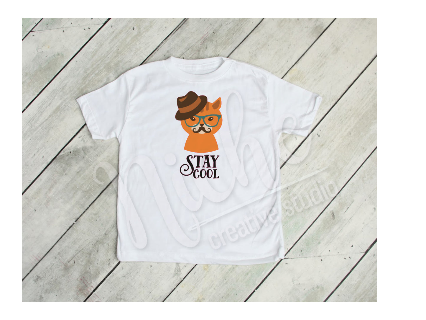 * Stay Cool Cat Decal