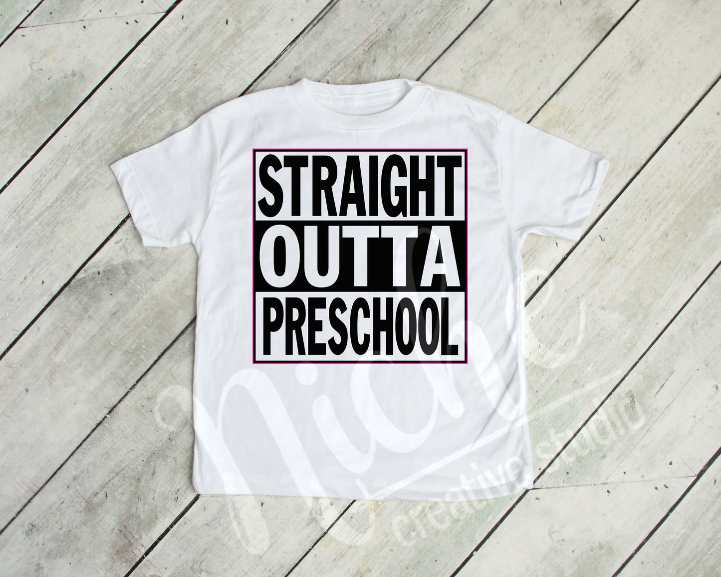 *Straight Outta Preschool Decal