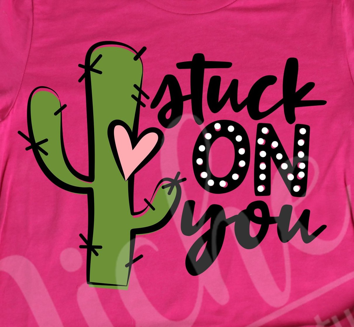 *Cactus Stuck on You Decal