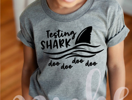 * Testing Shark Decal