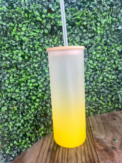 25oz Gradient Frosted Tumbler