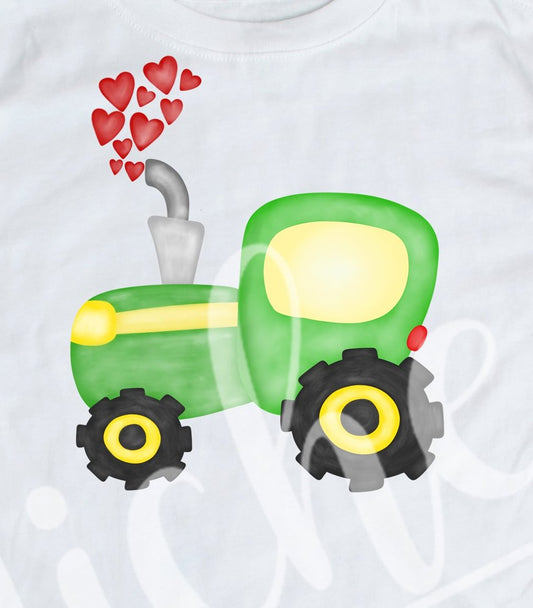 *Tractor Valentine Decal