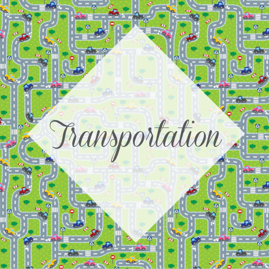 *Transportation Printed Vinyl Collection (TRAN)