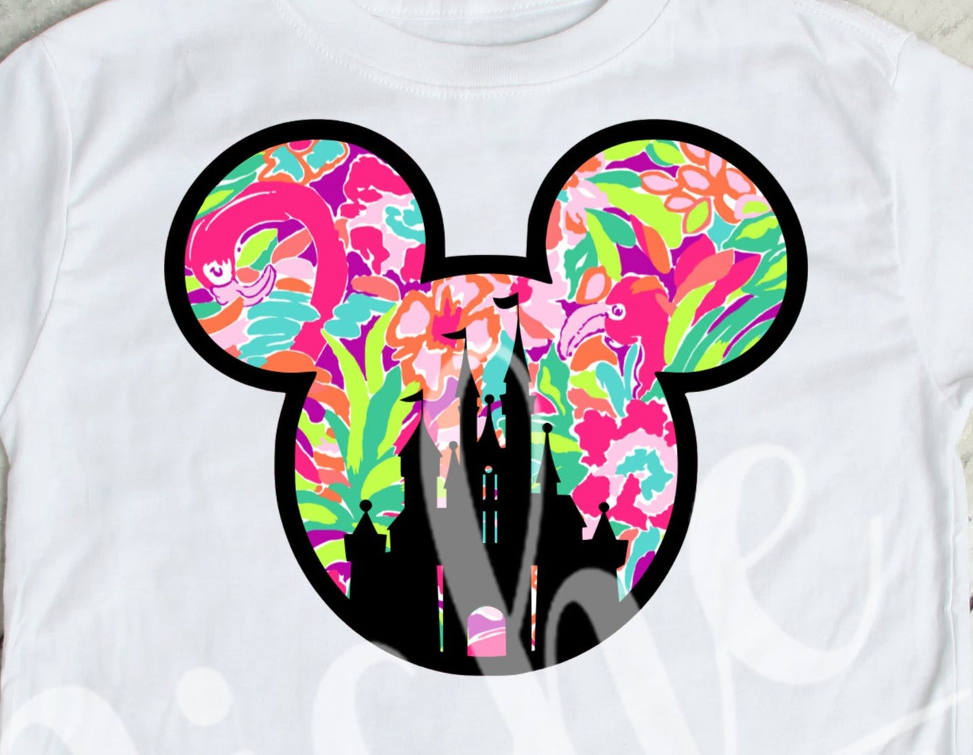 * Tropical Mouse Castle Decal