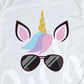 *Unicorn with Sunglasses Decal
