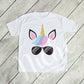 *Unicorn with Sunglasses Decal