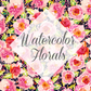*Watercolor Florals Vinyl Collection (WFL)